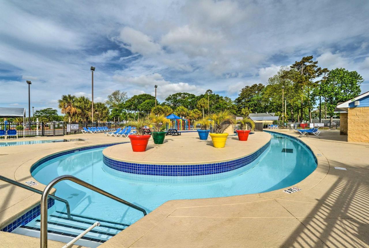 Renovated Oceanfront Resort Condo With Balcony Myrtle Beach Kültér fotó