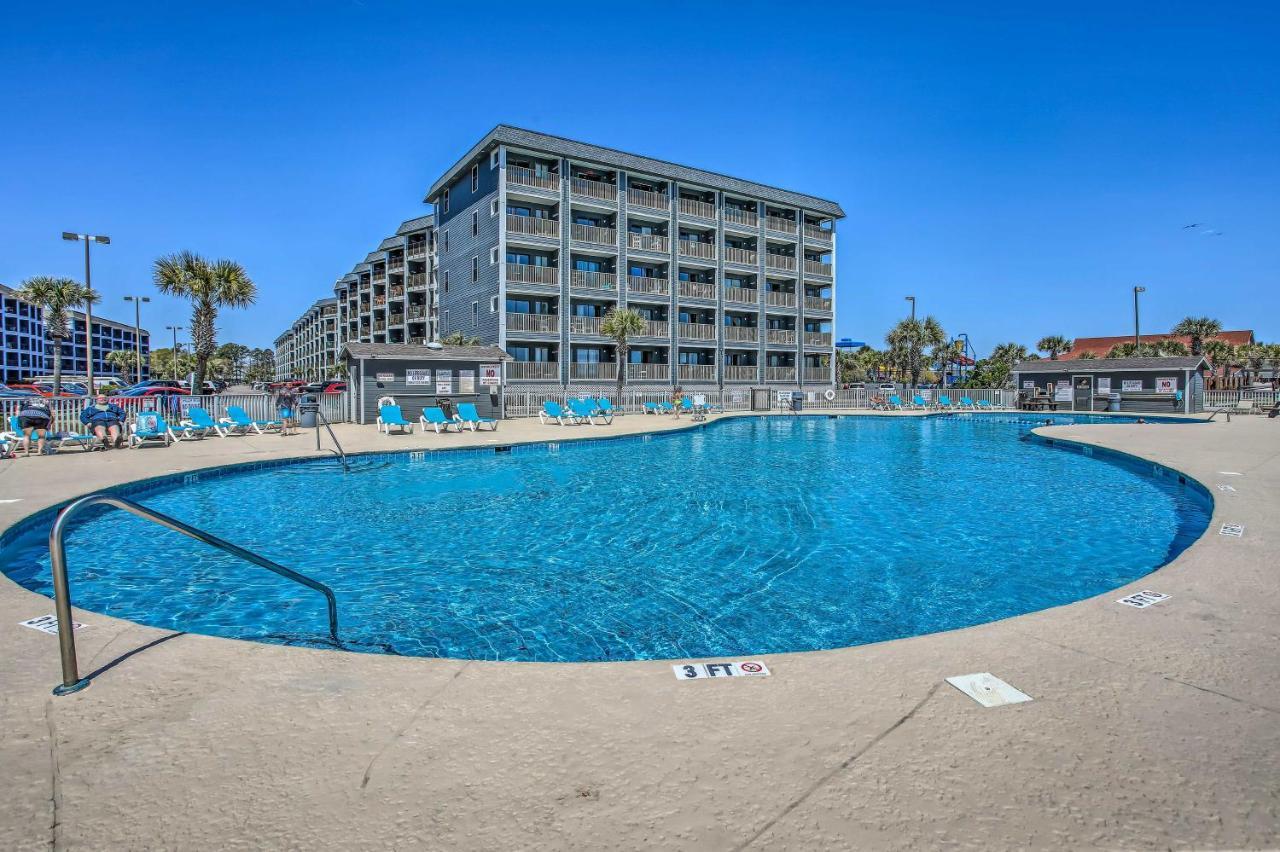 Renovated Oceanfront Resort Condo With Balcony Myrtle Beach Kültér fotó