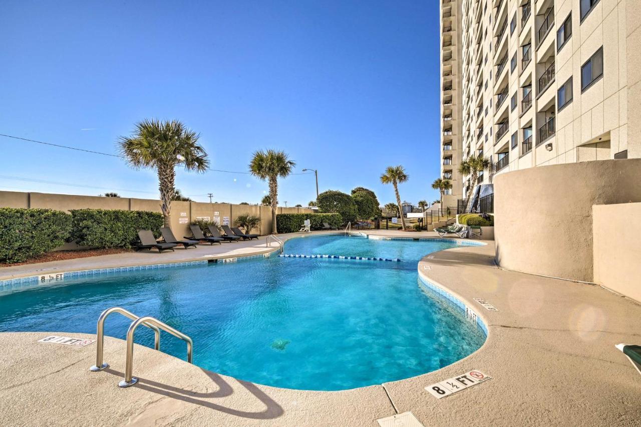 Renovated Oceanfront Resort Condo With Balcony Myrtle Beach Kültér fotó