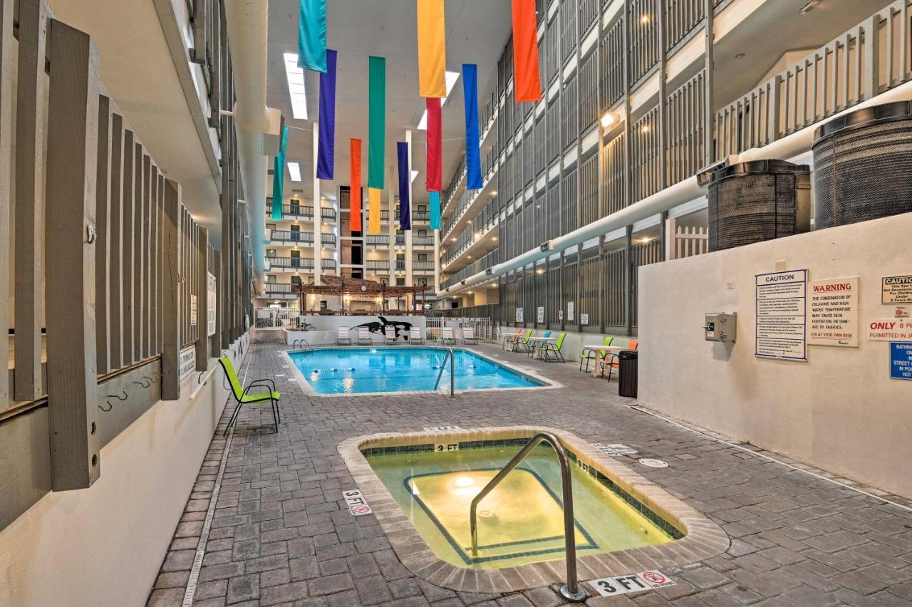Renovated Oceanfront Resort Condo With Balcony Myrtle Beach Kültér fotó