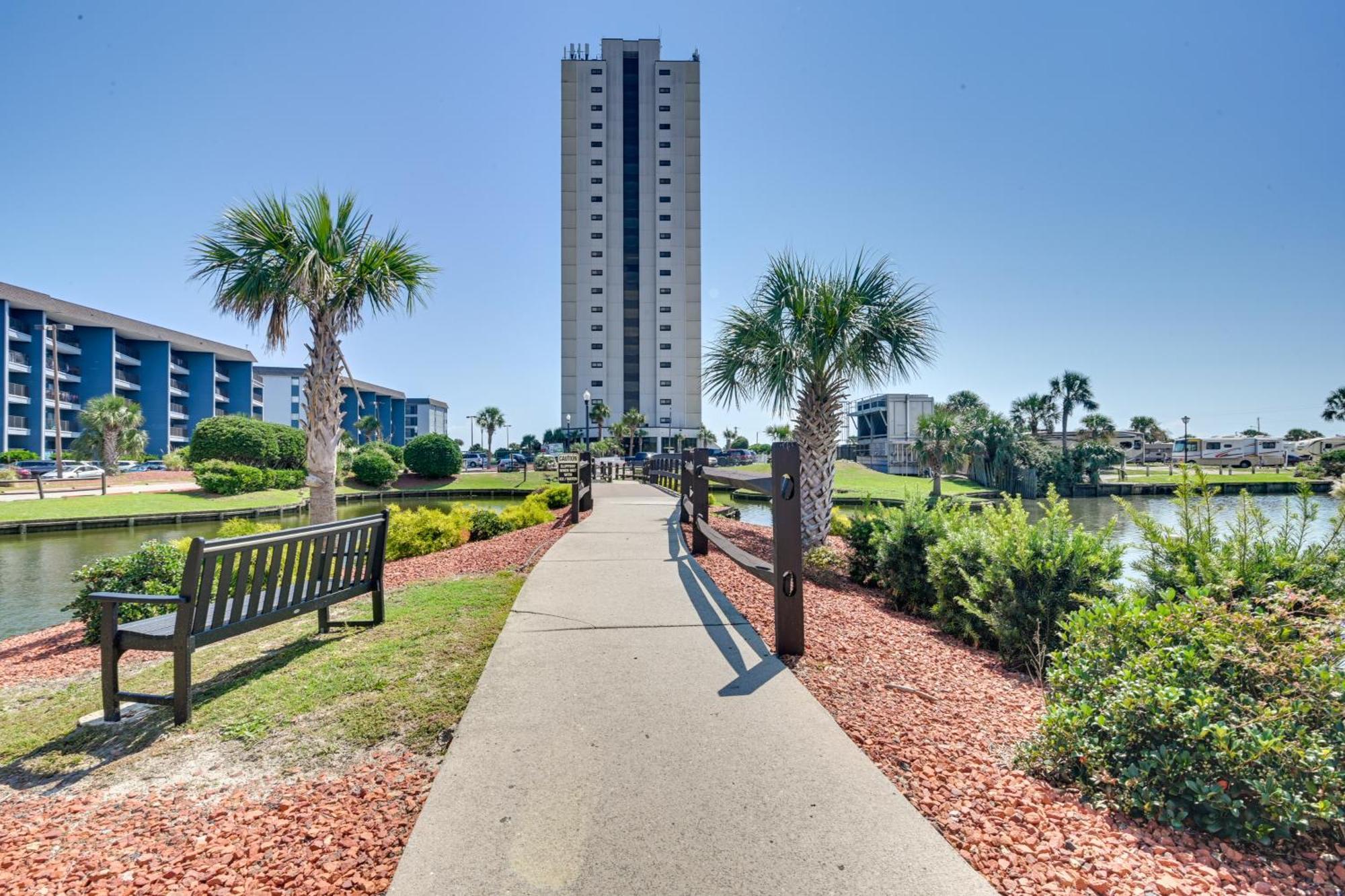 Renovated Oceanfront Resort Condo With Balcony Myrtle Beach Kültér fotó