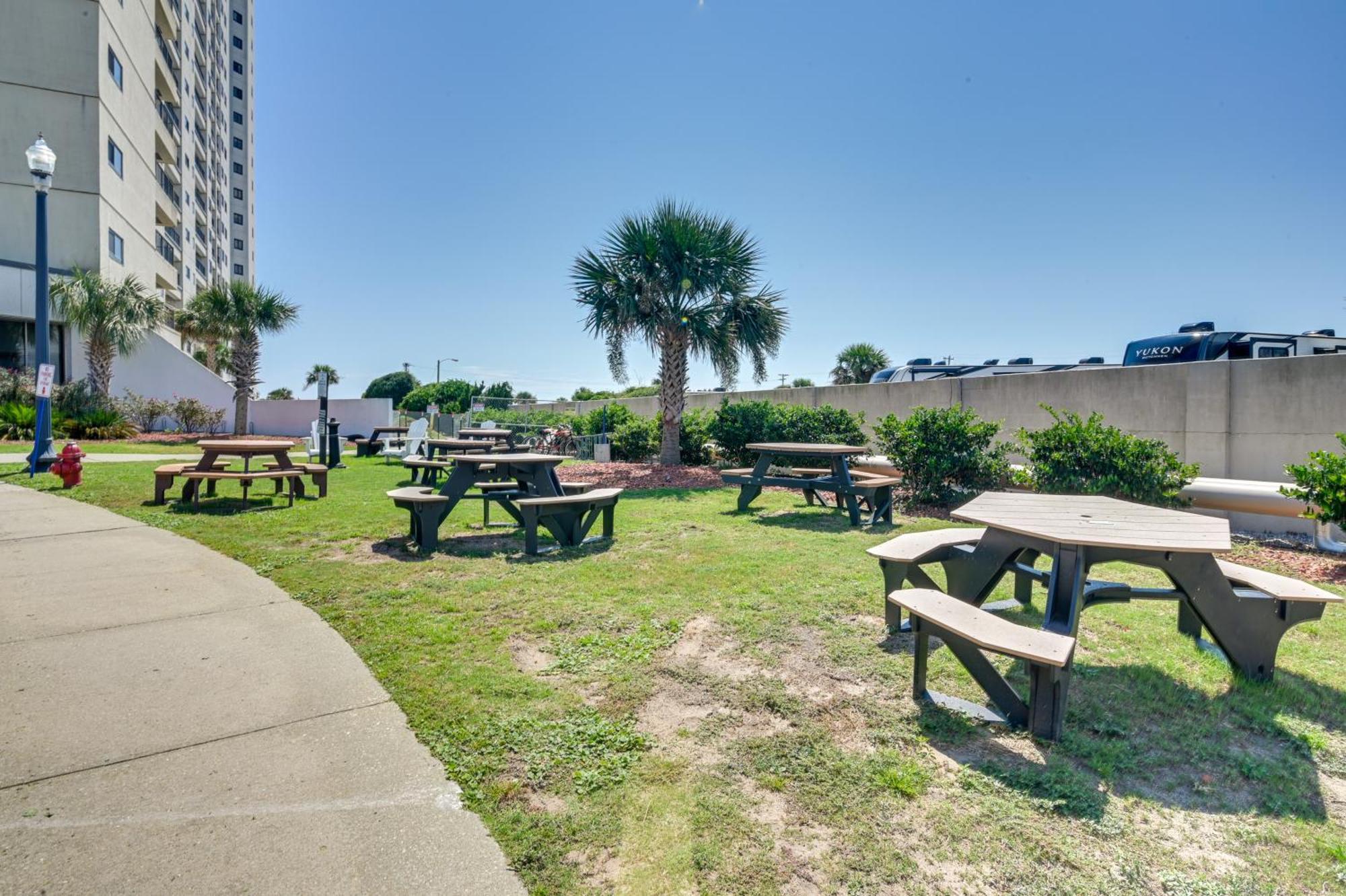 Renovated Oceanfront Resort Condo With Balcony Myrtle Beach Kültér fotó