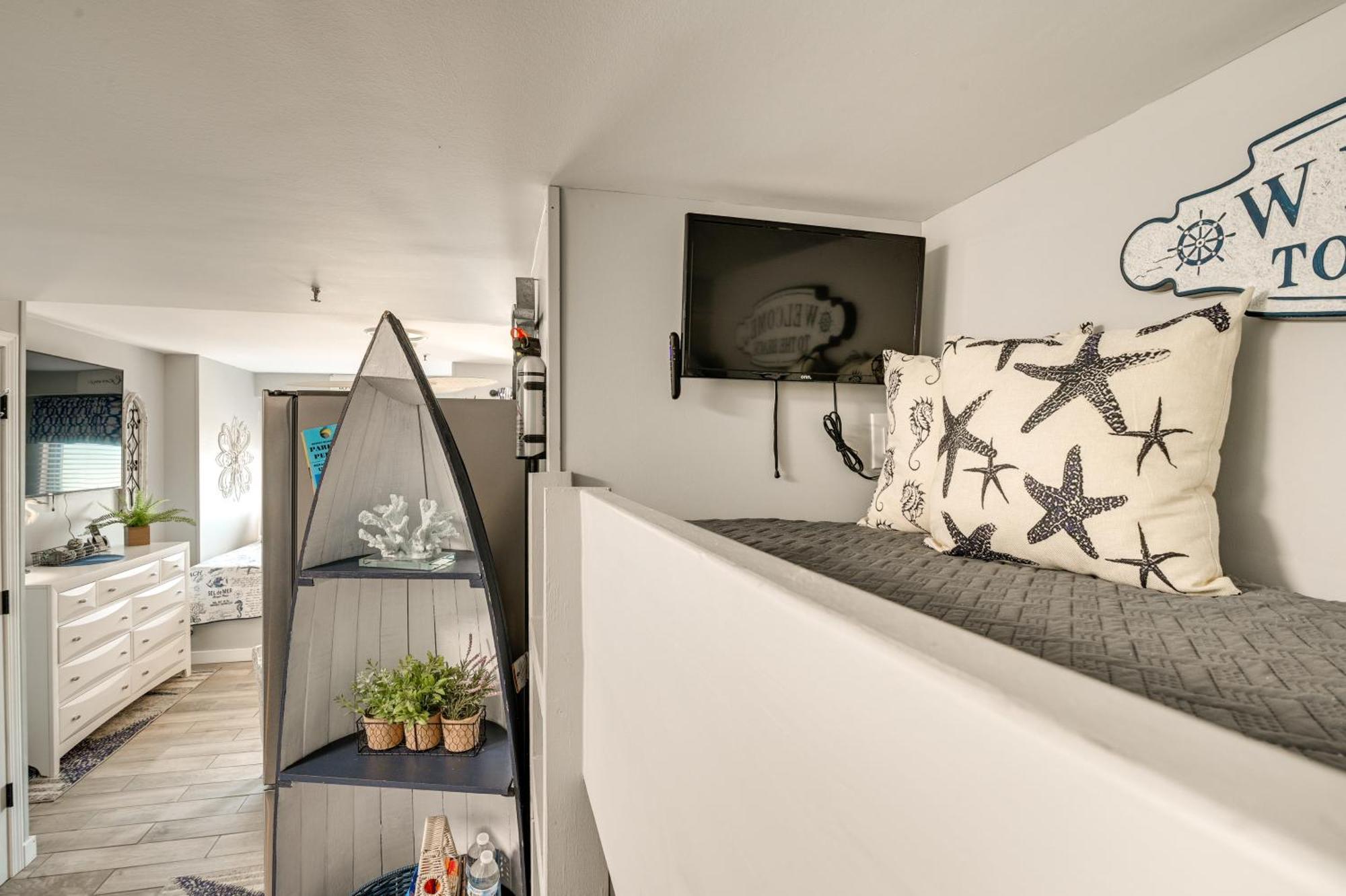 Renovated Oceanfront Resort Condo With Balcony Myrtle Beach Kültér fotó